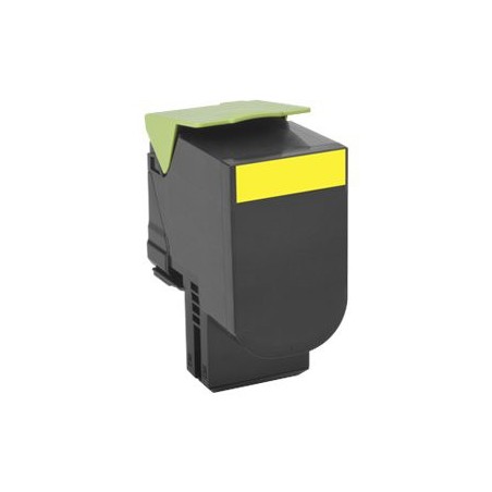 Lexmark 802Y - jaune - original - toner Lexmark 802Y - jaune - original - toner