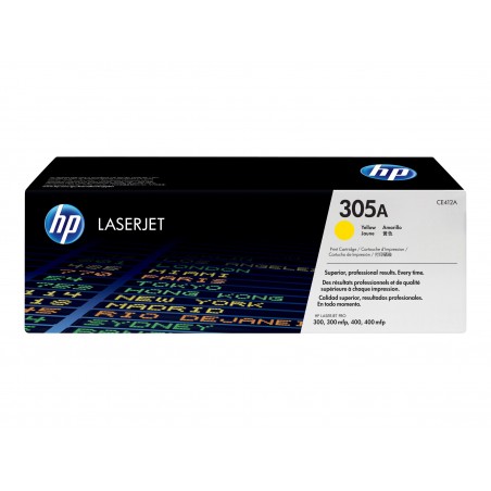 CE412A HP Consommable:Original Référence commerciale:305A Couleur:Jaune Nombre de pages:2.600 pages Type de consommable:Ca CE412A HP Consommable:Original Référence commerciale:305A Couleur:Jaune Nombre de pages:2.600 pages Type de consommable:Ca