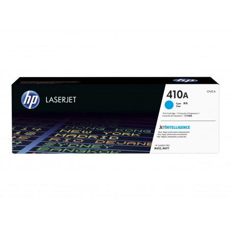 HP 410A - cyan - original - toner HP 410A - cyan - original - toner