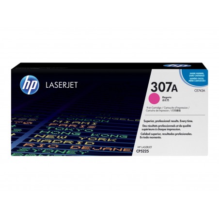HP 307A - magenta - original - toner HP 307A - magenta - original - toner