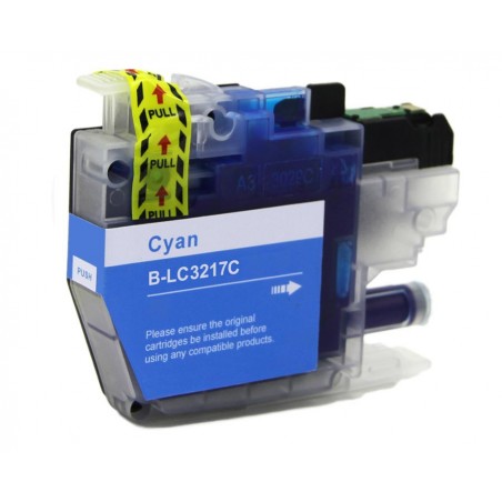 Cartouche compatible Brother LC3217C Cartouche compatible Brother LC3217C