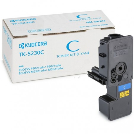 Original Kyocera 1T02R9CNL0 / TK5230C Toner cyan Original Kyocera 1T02R9CNL0 / TK5230C Toner cyan