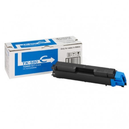 Original Kyocera 1T02KTCNL0 / TK580C Toner cyan Original Kyocera 1T02KTCNL0 / TK580C Toner cyan