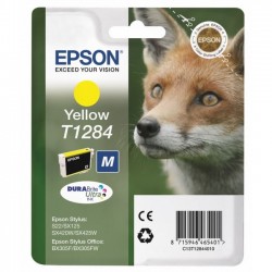 Epson T1284 Renard - jaune - originale - cartouche d'encre