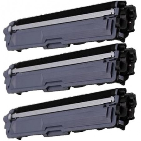 Toner équivalent à Brother TN243BK Pack de 3 Noir Toner équivalent à Brother TN243BK Pack de 3 Noir
