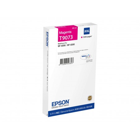 Epson T9073 - à rendement élevé - magenta - originale - cartouche d'encre Epson T9073 - à rendement élevé - magenta - originale - cartouche d'encre