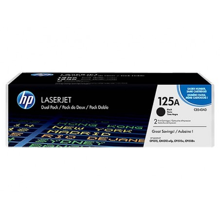 CB540AD HP 125A CLJ cartridge (2) black