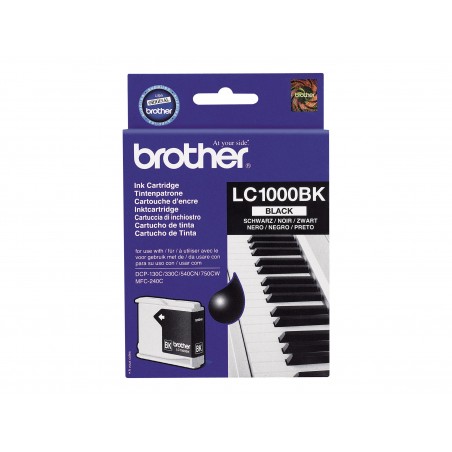 Brother LC1000 - noire - originale - cartouche d'encre Brother LC1000 - noire - originale - cartouche d'encre
