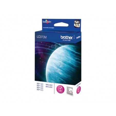 Brother LC970 - magenta - originale - cartouche d'encre Brother LC970 - magenta - originale - cartouche d'encre