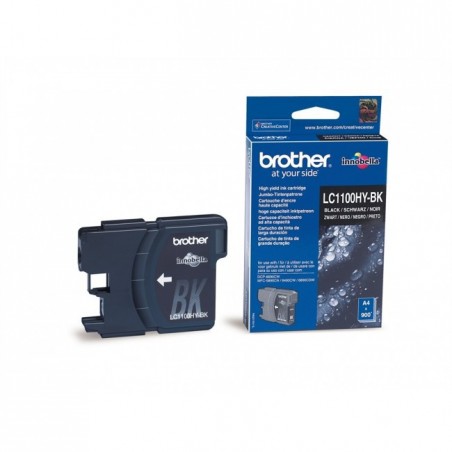 Brother LC1100HY - à rendement élevé - noire - originale - cartouche d'encre Brother LC1100HY - à rendement élevé - noire - originale - cartouche d'encre