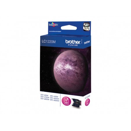 Brother LC1220 - magenta - originale - cartouche d'encre Brother LC1220 - magenta - originale - cartouche d'encre