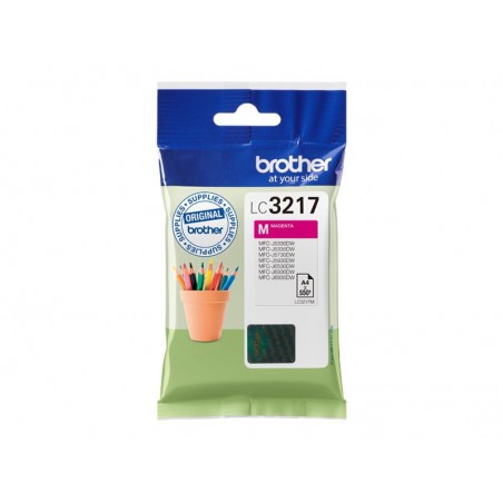 Brother LC3217 - magenta - originale - cartouche d'encre Brother LC3217 - magenta - originale - cartouche d'encre